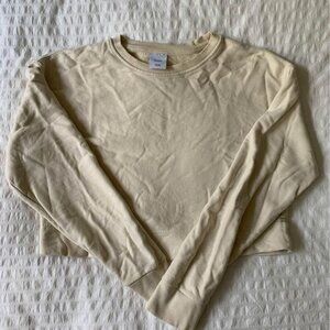 Kotn cropped sweatshirt